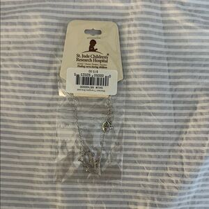 Silver DELTA DELTA DELTA necklace NWT